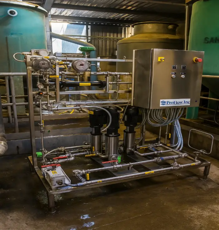 Chemical Dosing Control Panel