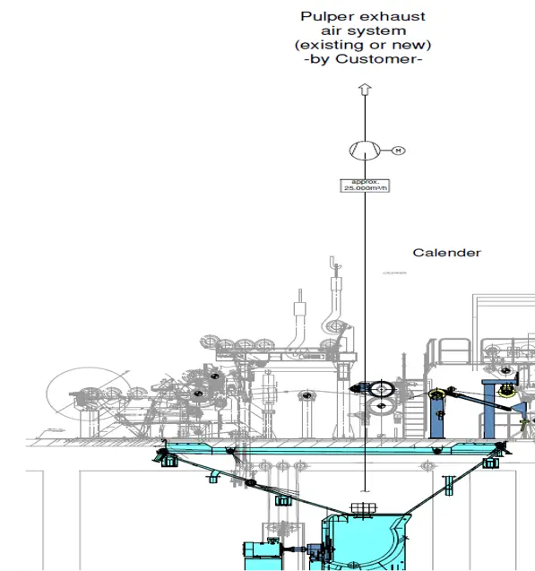 Pulper Exhaust System